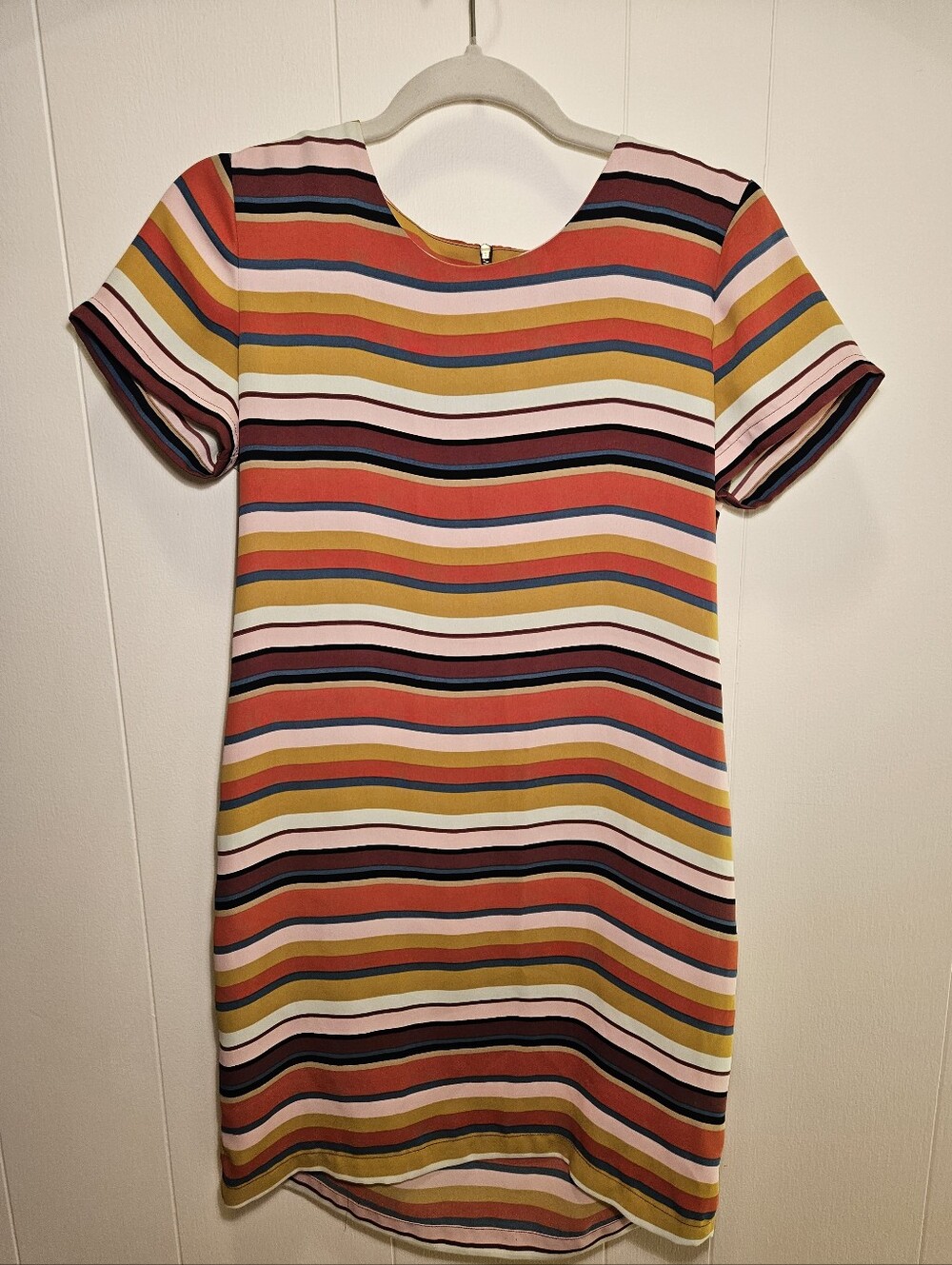 Adrienne Vittadini Shift Dress in Multi-Color